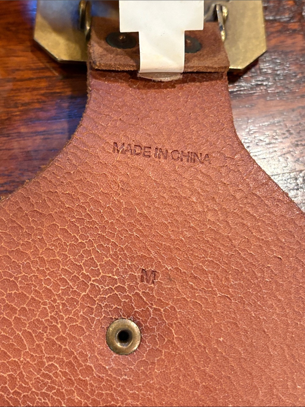 Vintage Ralph Lauren Suede Leather Wide Studded Corset Belt Distressed Brown M - Picture 10 of 15